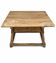 19th-century antique merchant's payment table made of solid wood.