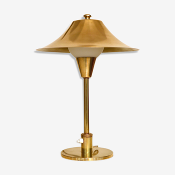 Danish table lamp in brass 1950s