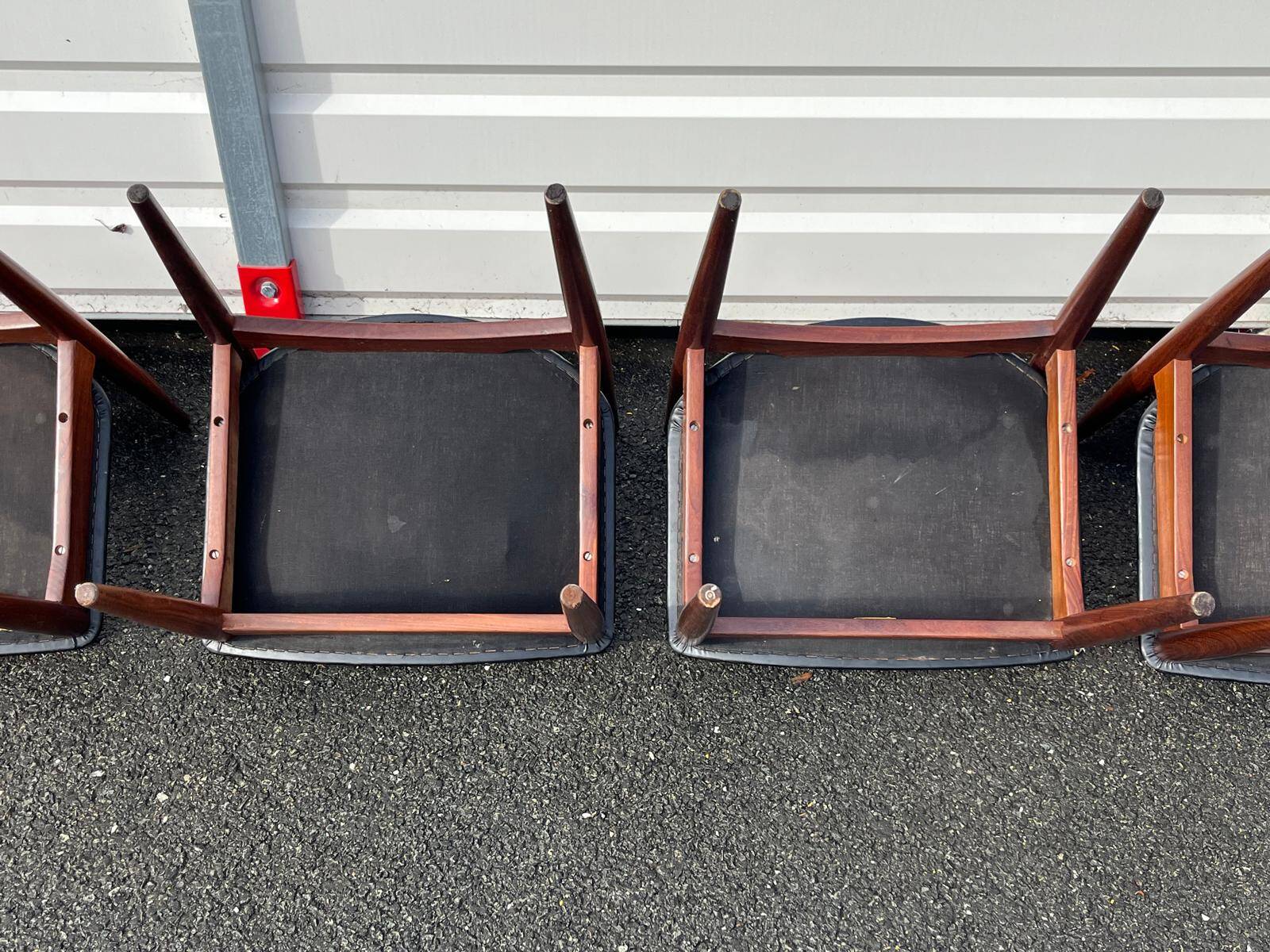 6 Chaises scandinaves JYDSK Møbelindustri