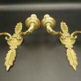 Paire d'appliques, aux palmettes, style Empire