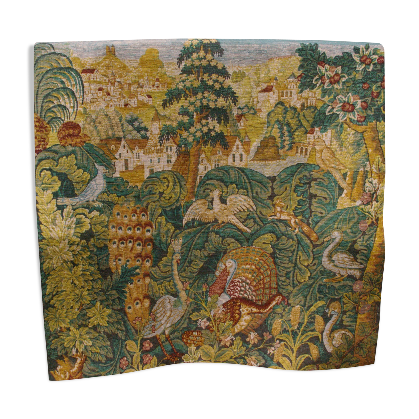 Aubusson tapestry "The Bestiary" - Manufacture Robert Four - Wall hanging