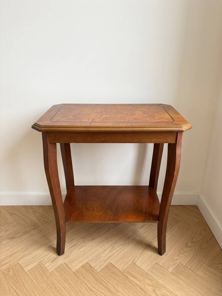 Wooden side table