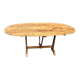 Oval dining table