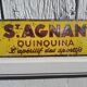 Advertising plaque St Aignan Quinquina