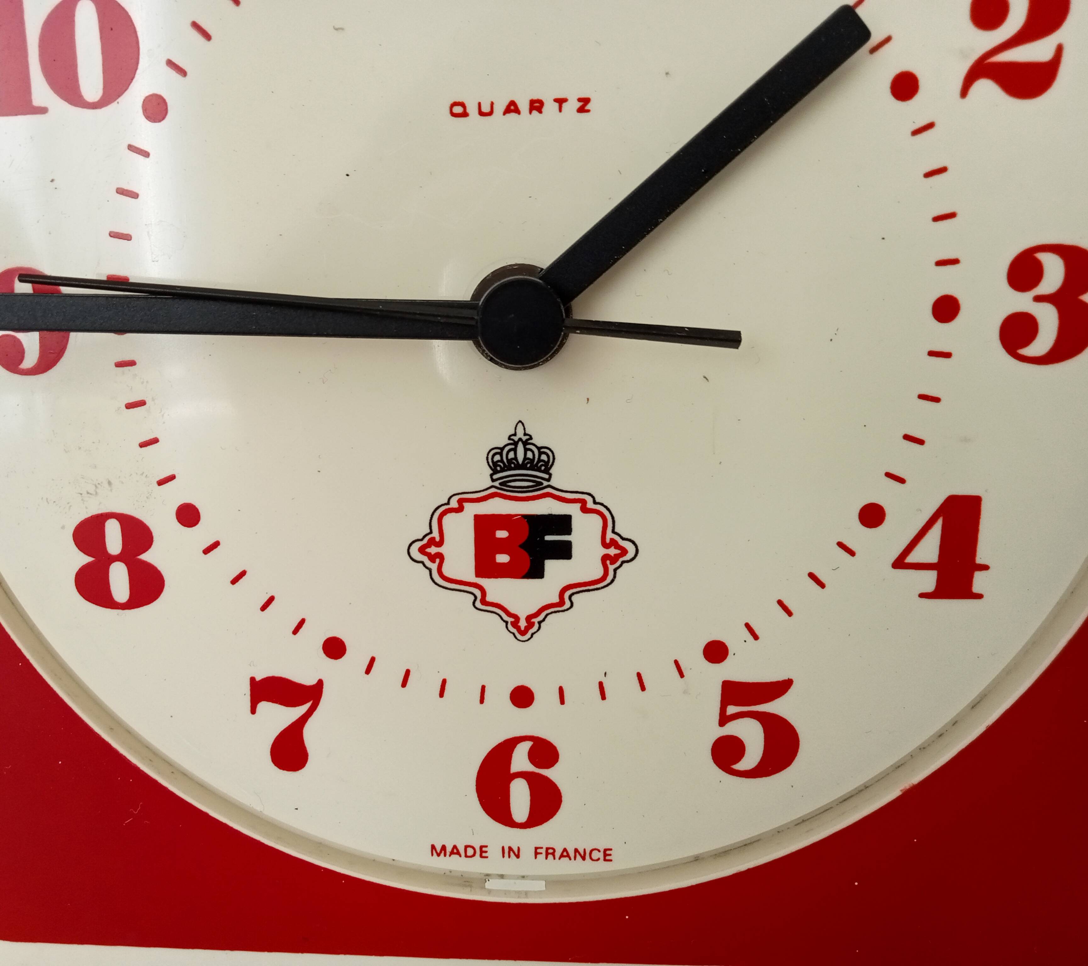Vintage wall clock from the 60s/70s
