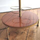 Lampadaire bar vintage formica et doré