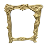 Cadre photo en bronze art nouveau N°1
