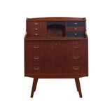 Teak secretary, Danish design, 1970s, production: Denmark