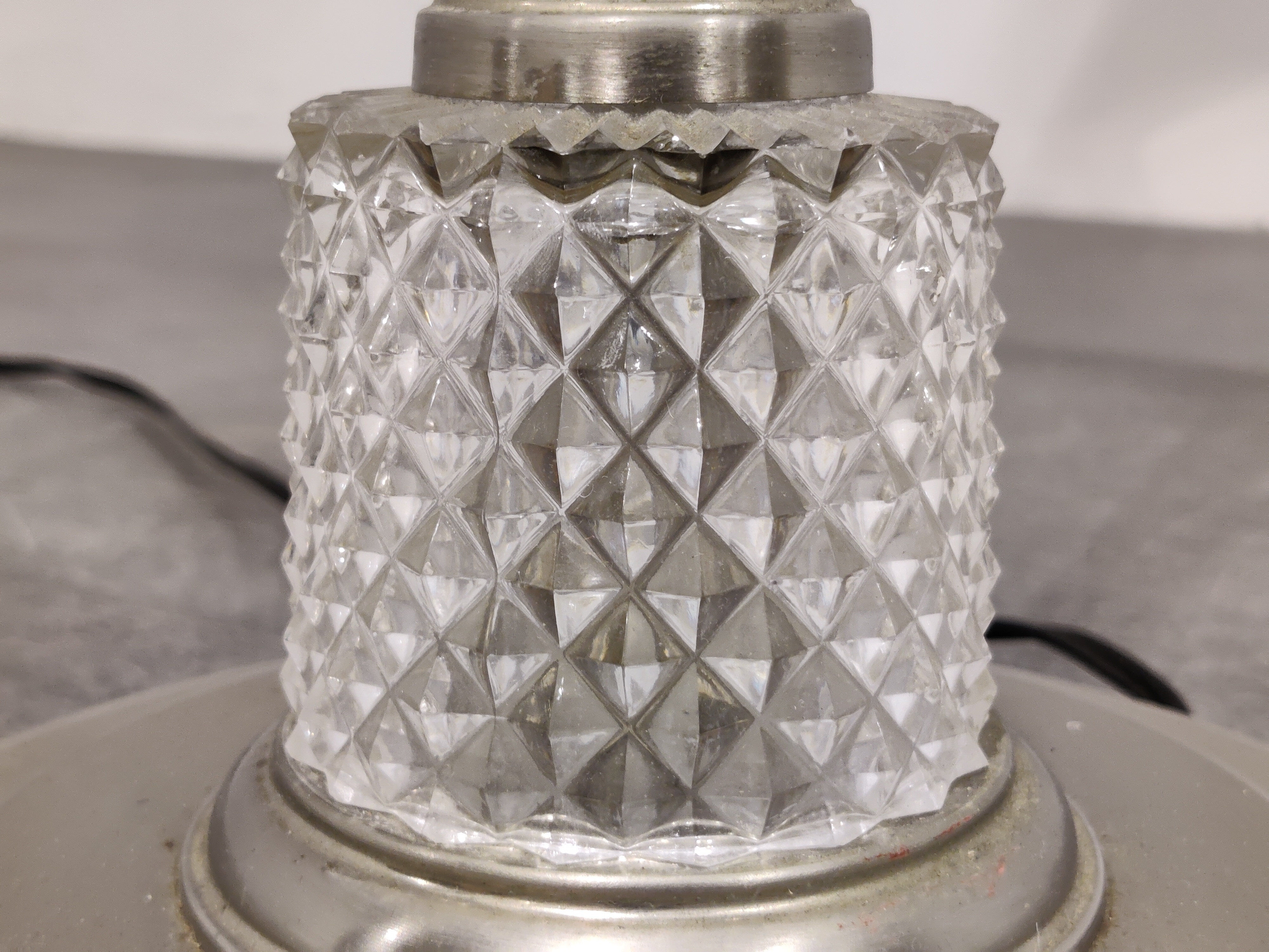 Lampe de sol vintage en forme de feuille d'ananas, années 1970
