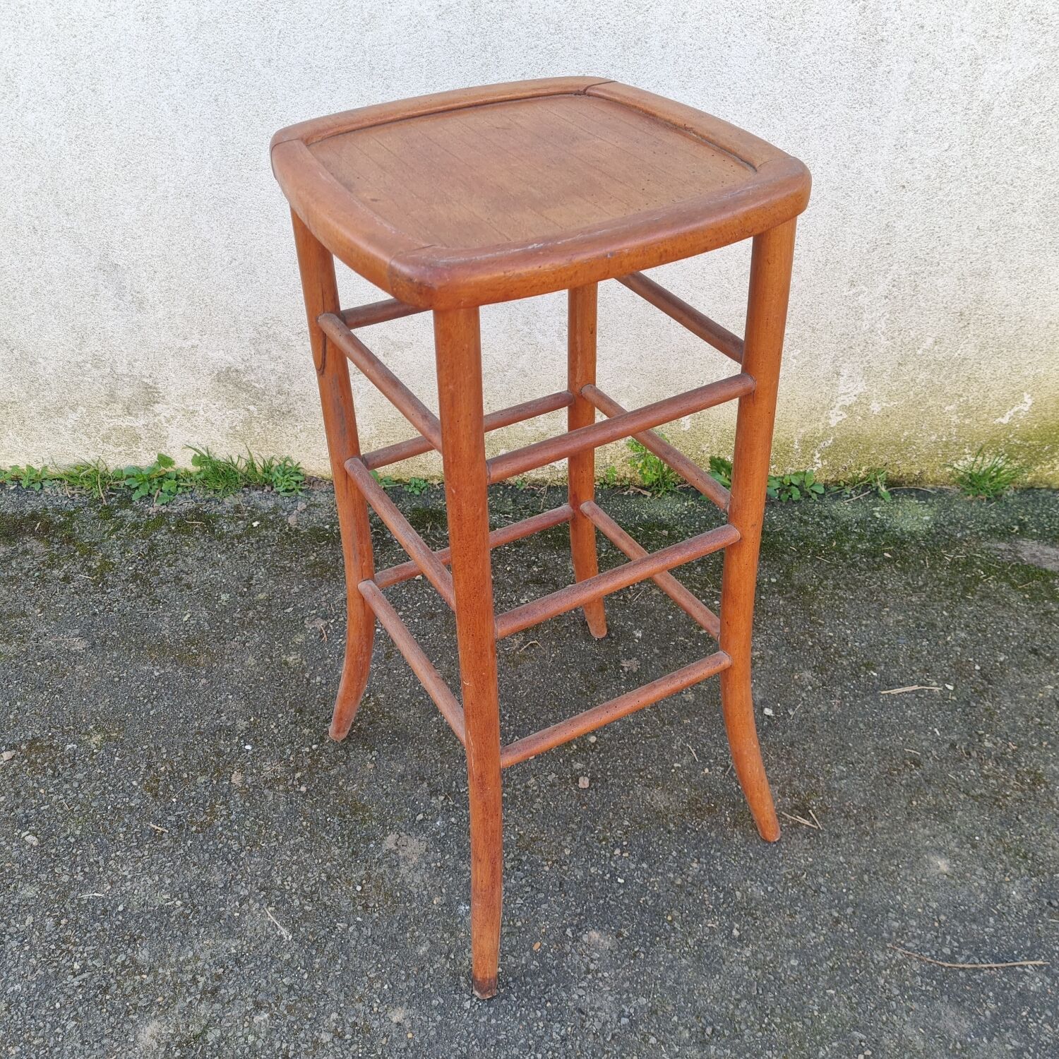 1930s bar stool, Fischer Art Deco
