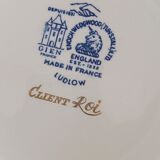 Tiled tureen Gien Wedgwood blue décor