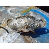 2 cast iron planters from 1900 from Charleville-Mézières, rockery style