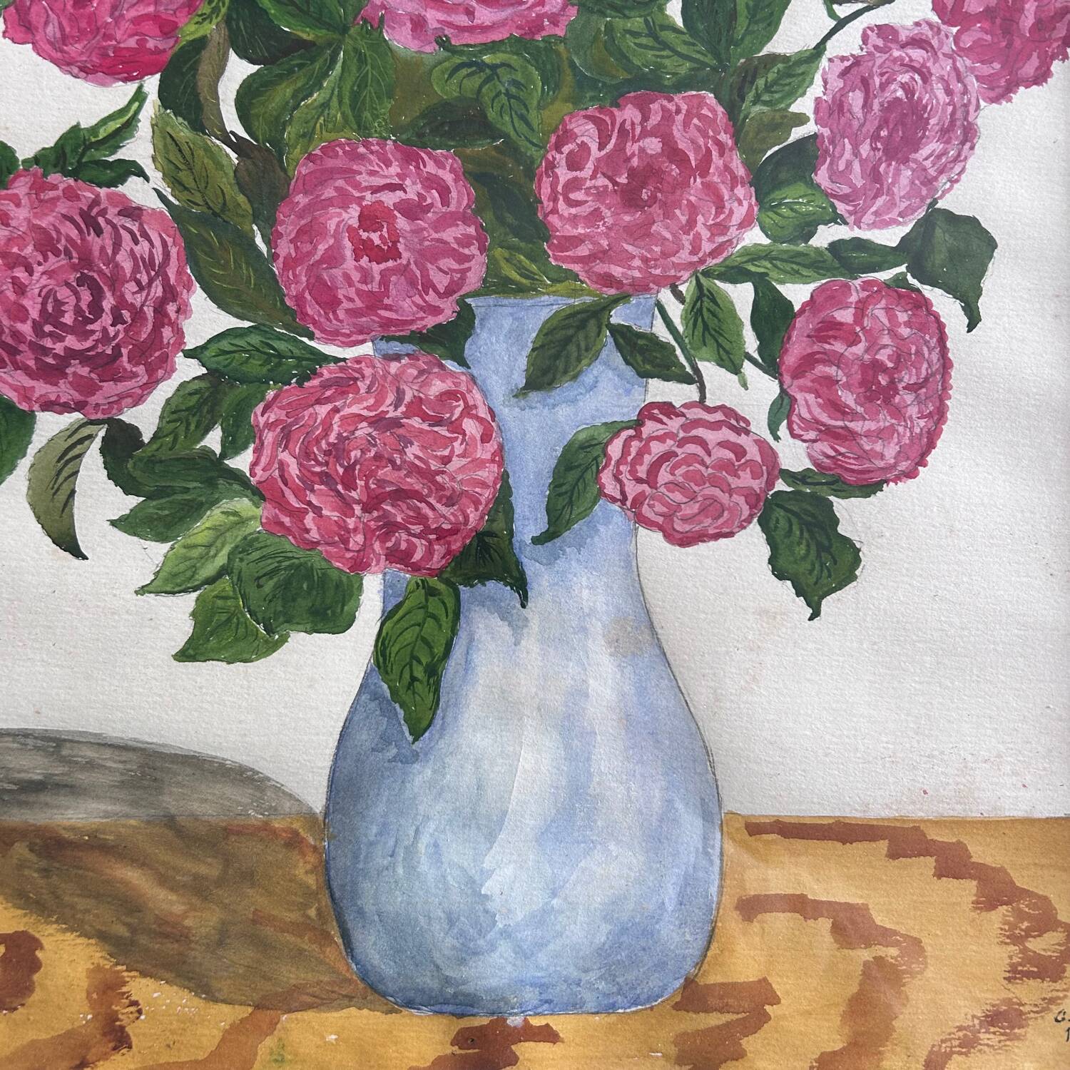 Watercolour signed G.Dubois 1970
