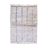 Small Beige Beni Ourain Rug - 130 x 94 cm