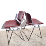 Pair chairs DSC 106 Castelli 1970