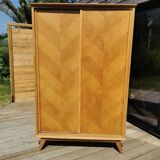 Vintage compact wardrobe