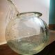 Vase in thick bubbled glass by SCHNEIDER, model by Robert-Henri Schneider.