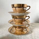 Vintage fine porcelain teacups from Japan