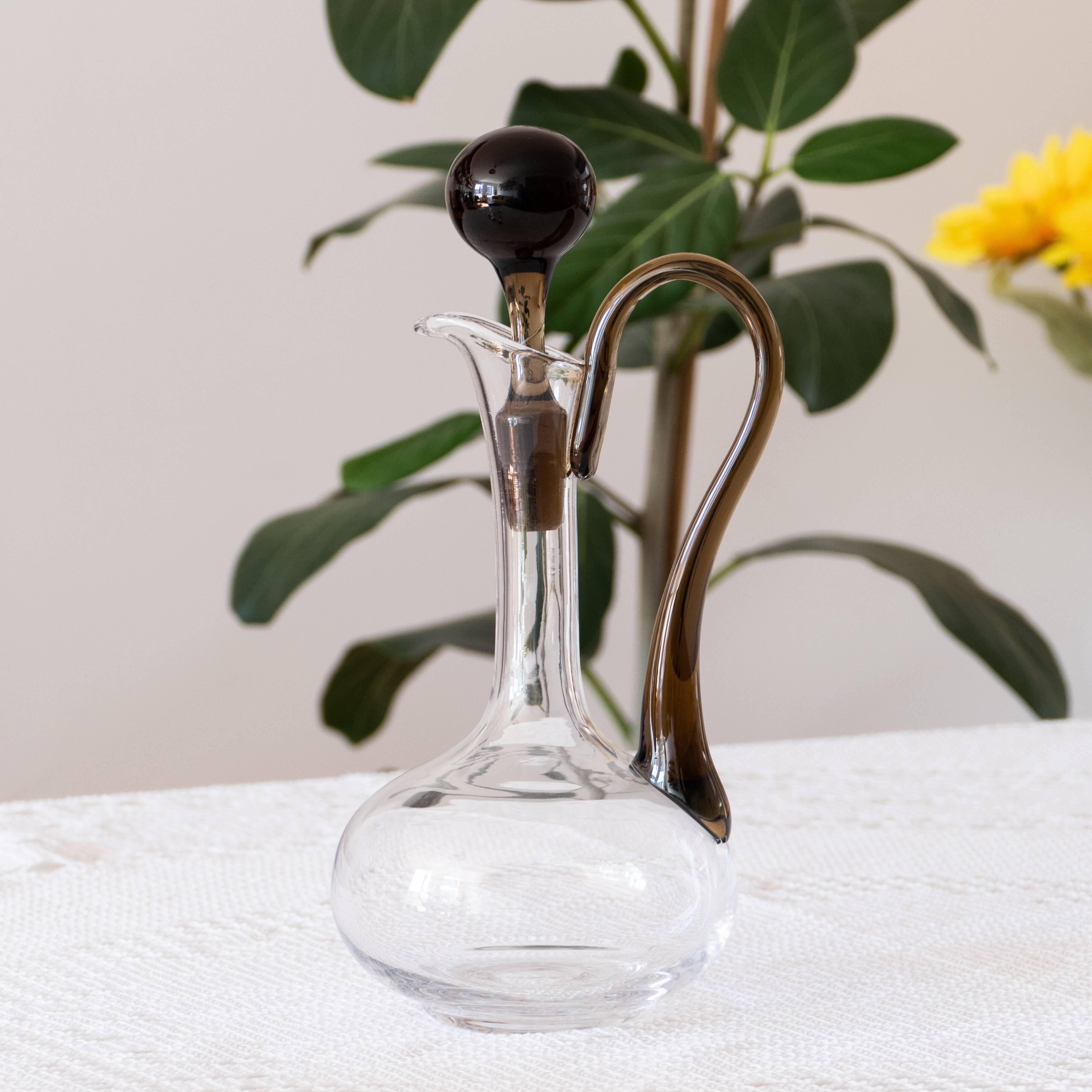 Smoked crystal liquor service