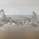 Pair of Inn Crystal Austria candlesticks
