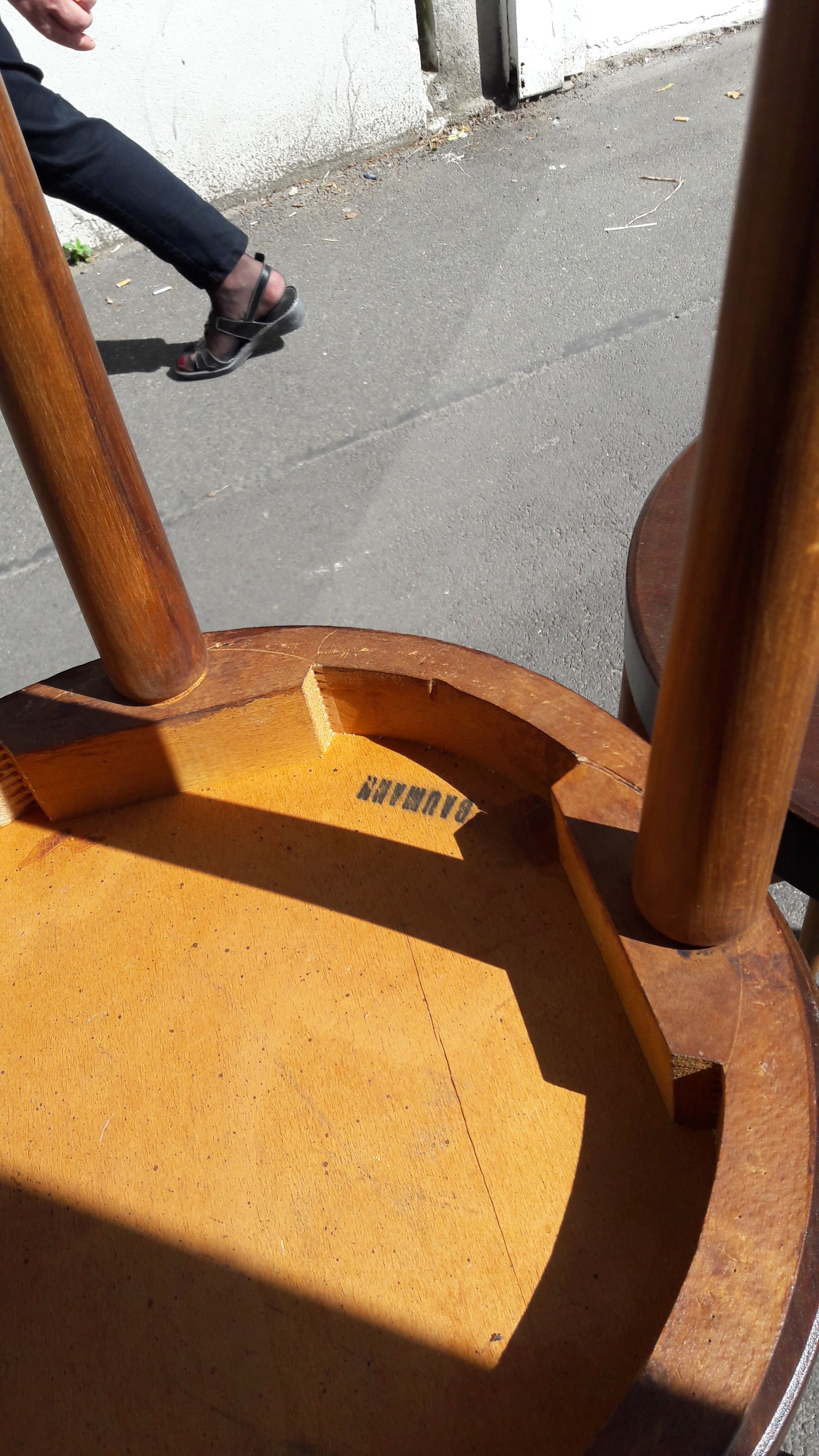 4 stools bar Baumann