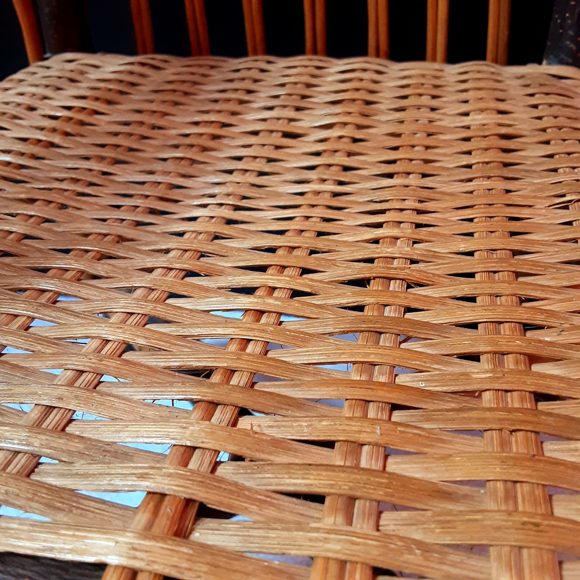 Children's rattan chair