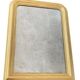 Miroir Louis Philippe en bois doré, début du 20ème siècle