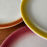 Set of 5 mismatched dessert plates Moulin des Loups – Plates