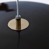 1970s Scandinavian brass ceiling lamp