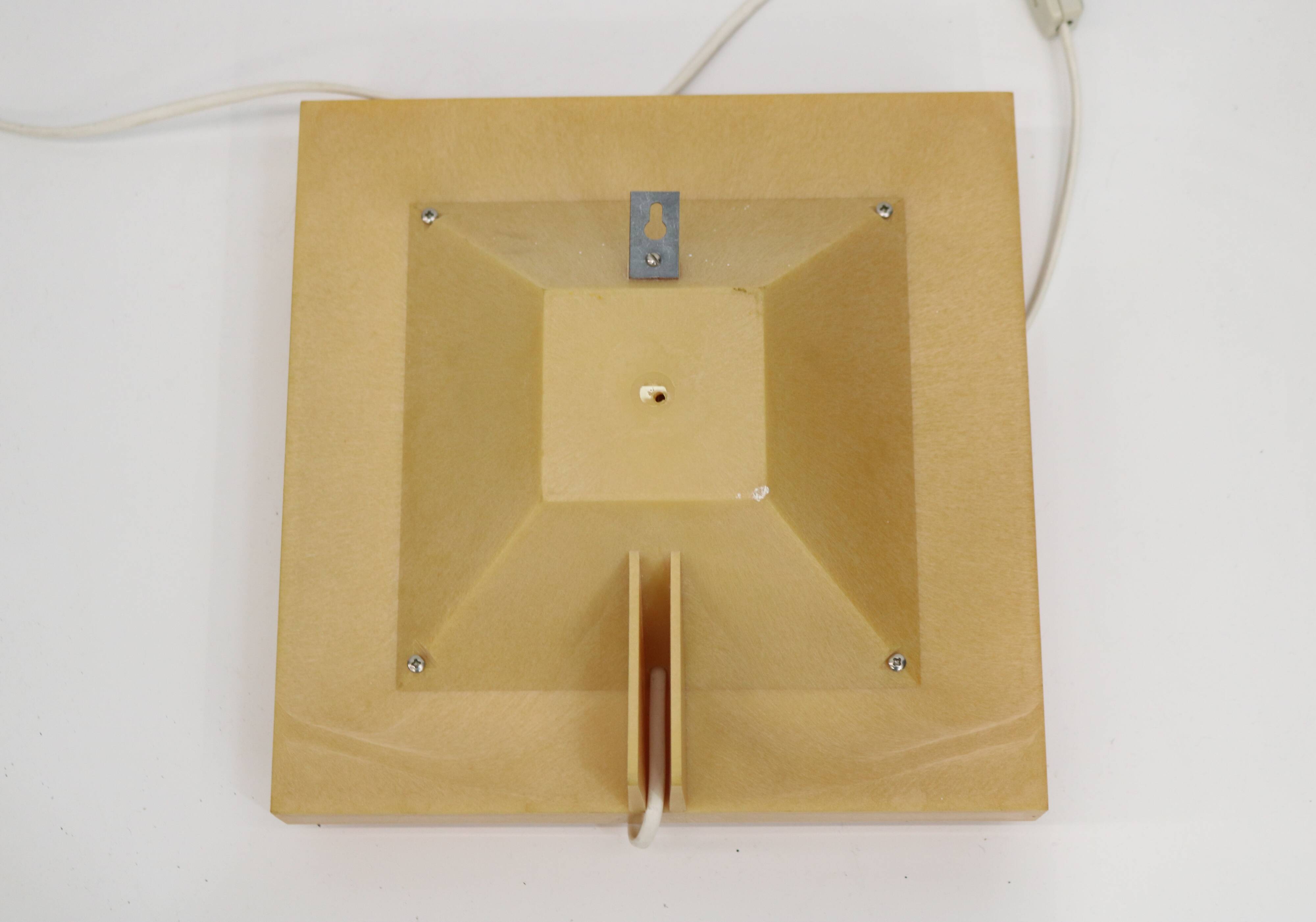 Vintage Danish Kvadrille Wall Lamp by Bent Karlby for Lyfa, Denmark, 1970s