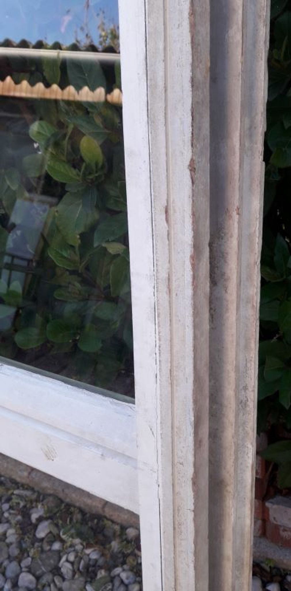 Verrière bois 3 fenêtres à soufflet et abbatant