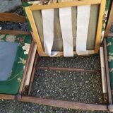 Vintage oak living room