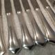 12 silver-plated table knives by silversmith Ravinet Denfert Brantome