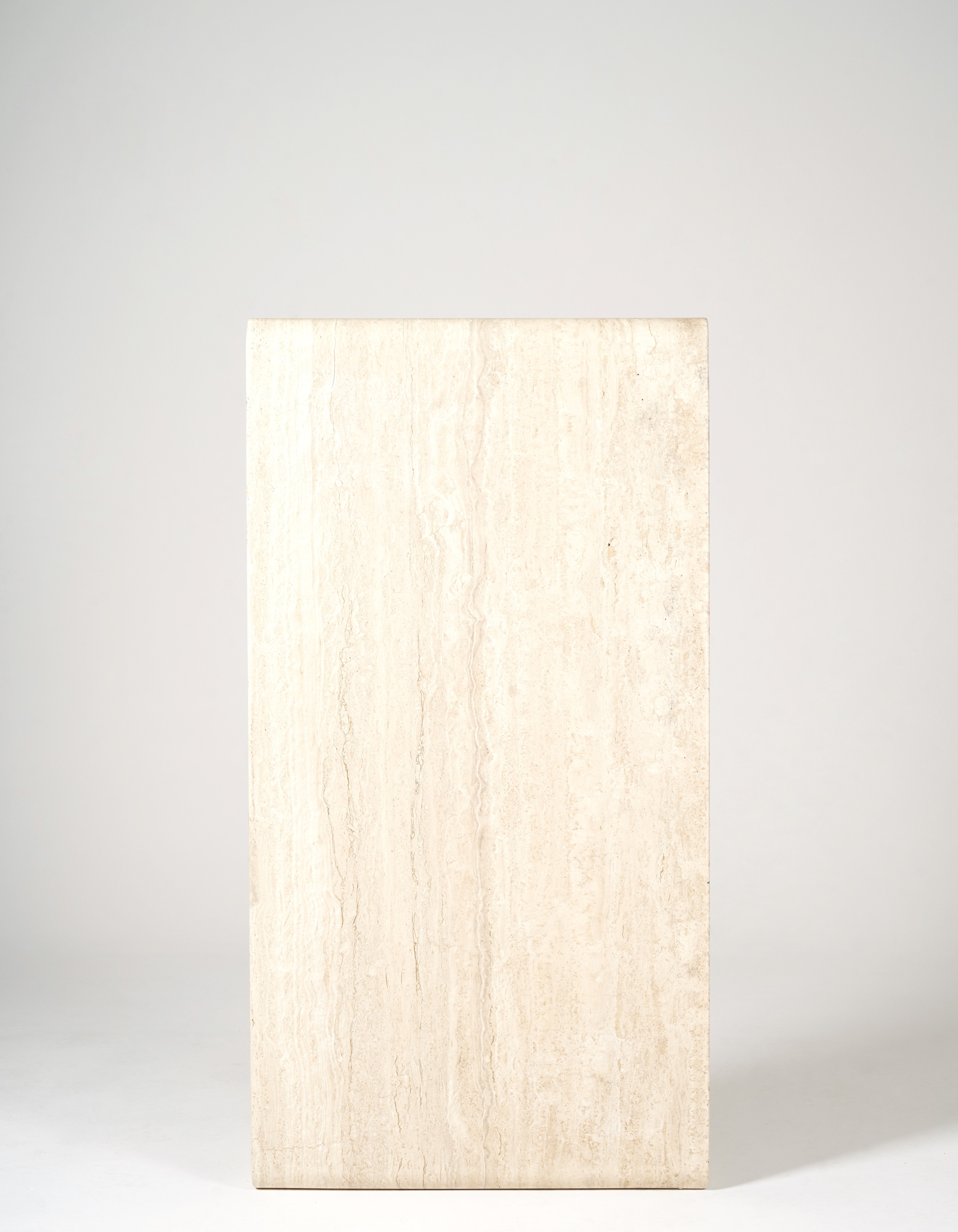 Vintage coffee table in travertine 1970s