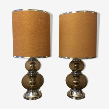 Pair of lamps, Italian design