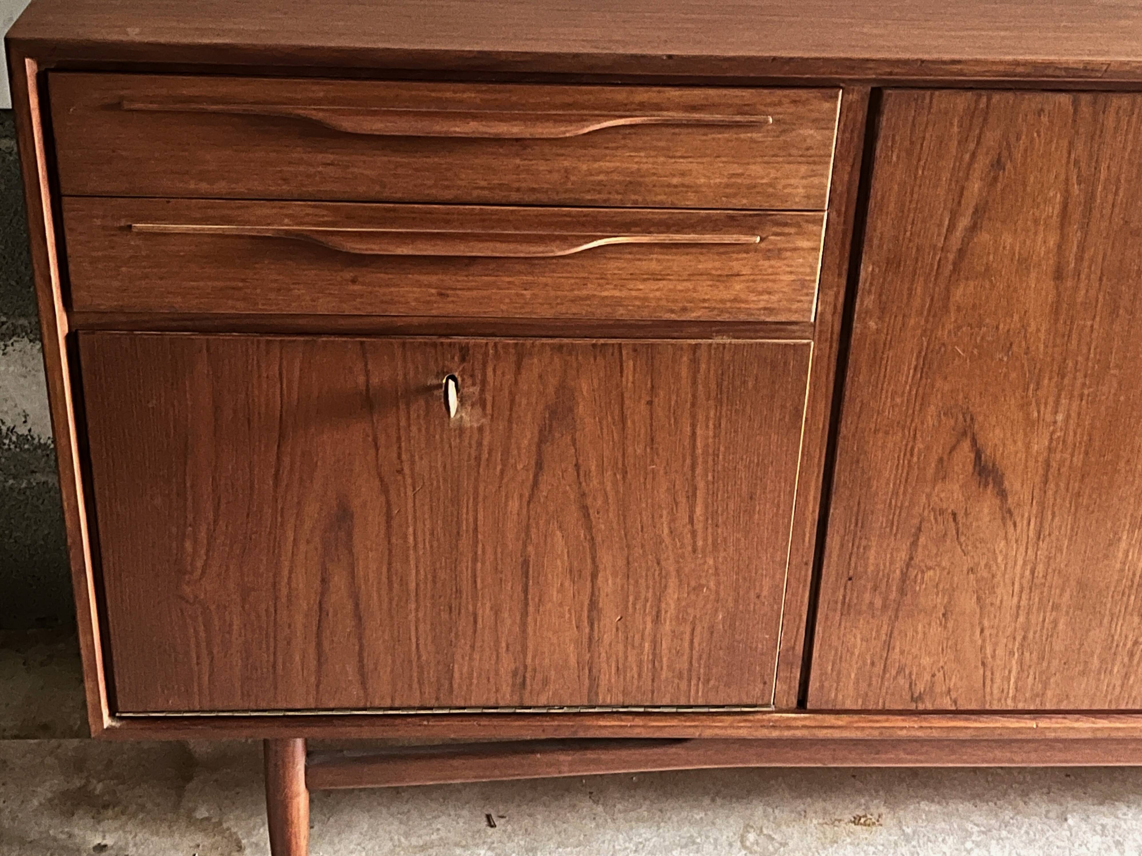 Vintage Swiss Teak Enfilade