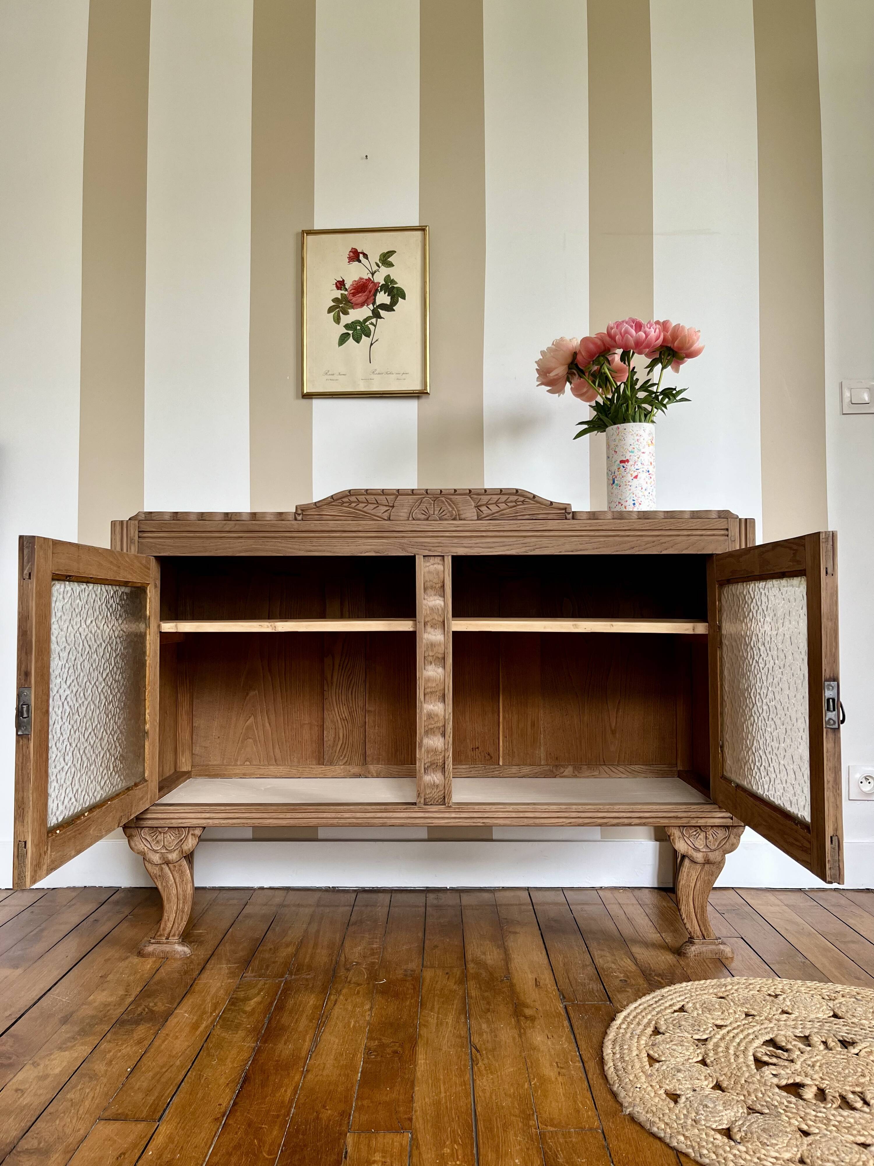 Restored Art Deco enfilade/buffet
