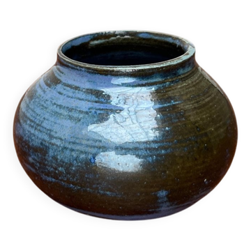 Vase en céramique de studio danois des années 1960 par Cecilie Frausing.