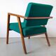 Pair of armchairs no. 48 "Luisa" by Franco Albini for Knoll International
