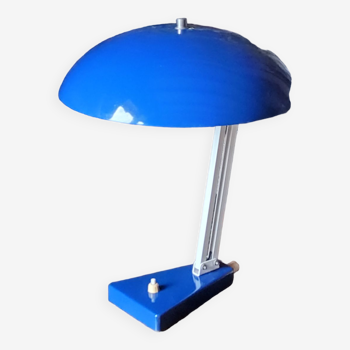 Mushroom-shaped articulated desk lamp from the 70s