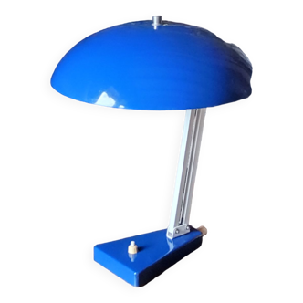 Lampe de bureau des années 70 sur pied articulée de forme champignon