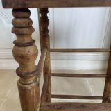 Old wooden bar stool