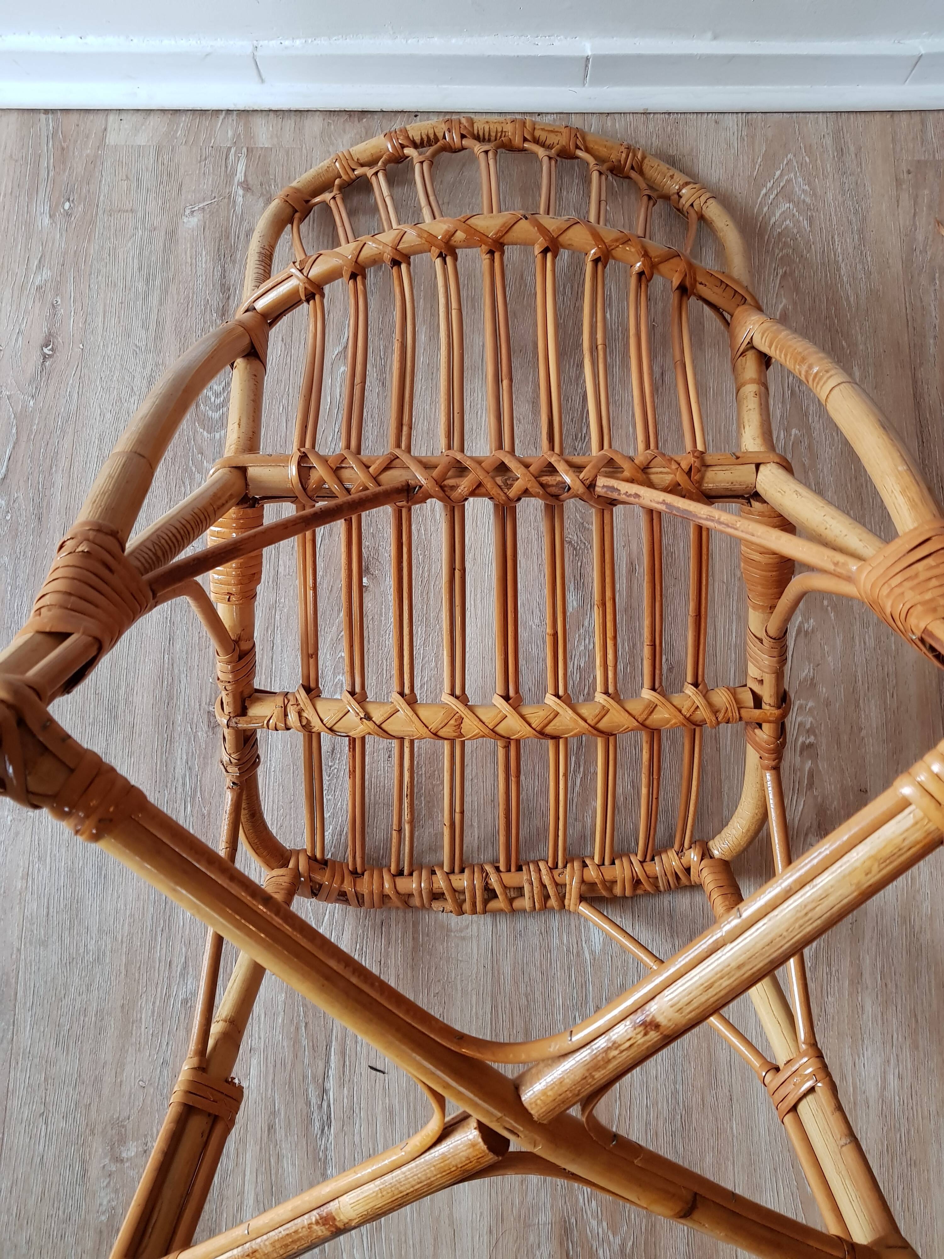 Rattan chairs