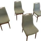 Set of 4 dining chairs 'Burgerwei' - new upholstery