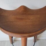 Bar stool "Le Selou", brutalist