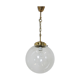 Mid-century big glass pendant from Valašské Meziříčí, 1970´s.