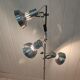 Floor lamp 3 spots vintage 70s chrome