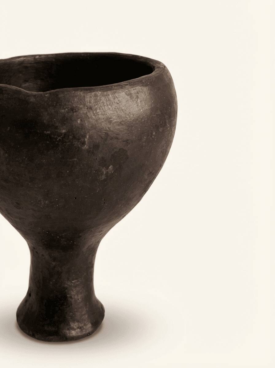 Hand-cut duo in artisanal terracotta — Kânâh