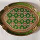 Vintage Italian Florentine Wood Tray - Mid Century