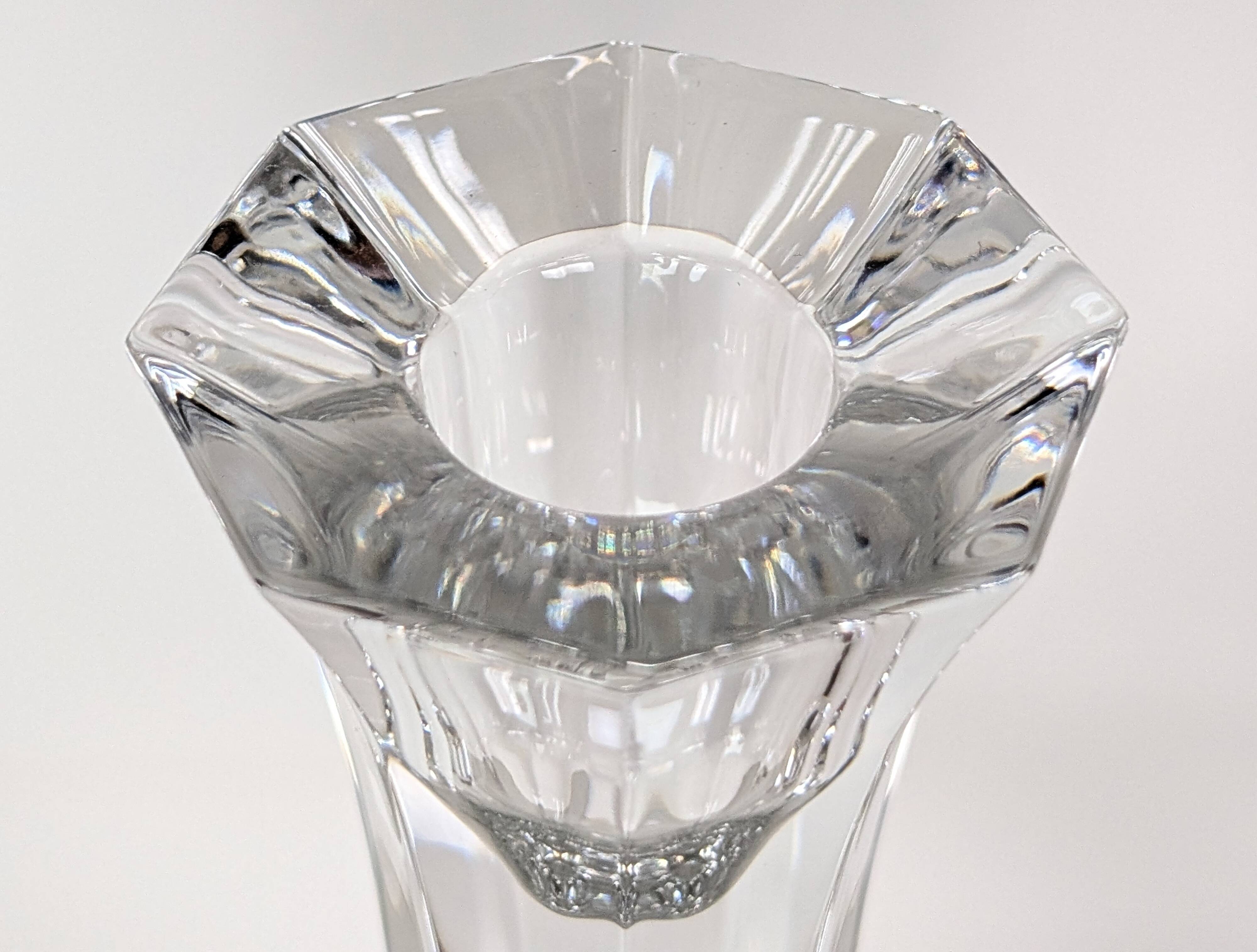 Nachtmann crystal candle holder